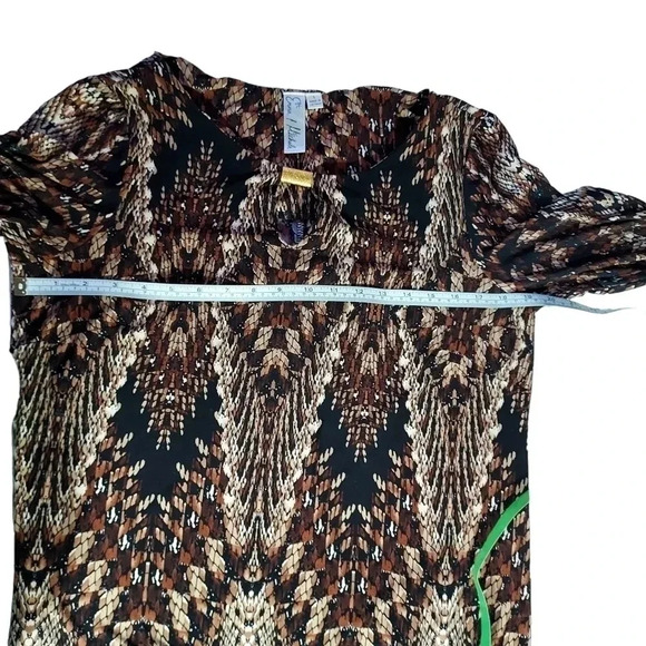 Emma & Michele Womens Dress L  Snake Pattern. - Picture 7 of 10